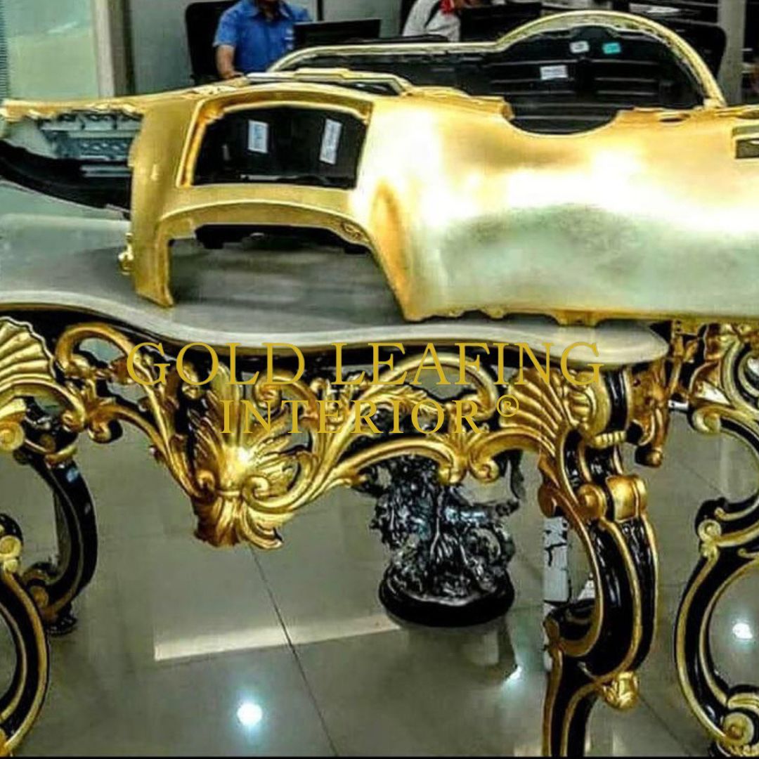 gold leafing in india